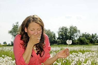 Niesanfälle und eine verstopfte Nase machen die warme Jahreszeit für Heuschnupfenpatienten zu einer wahren Leidenszeit - natürliche Mittel können für Abhilfe sorgen. Foto: djd/Otosan - Functional Cosmetics/panthermedia
